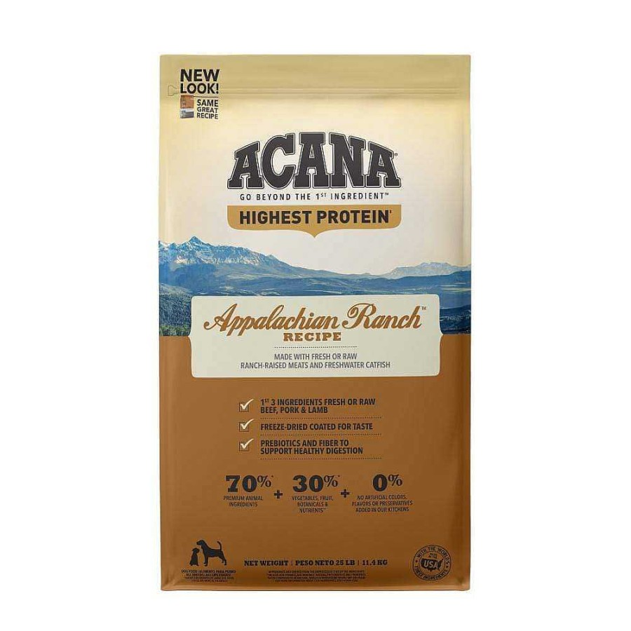 Dog ACANA Dry Food | Acana Regionals Appalachian Ranch Grain Free Dry Dog Food