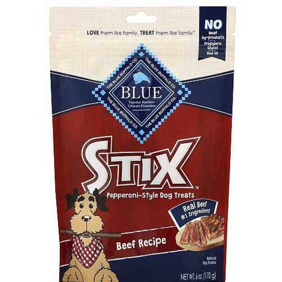 Dog Blue Buffalo Soft & Chewy Treats | Blue Buffalo Blue Stix Beef Recipe