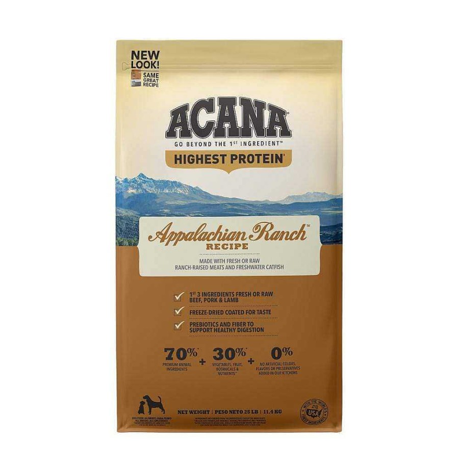 Dog ACANA Grain-Free Food | Acana Regionals Appalachian Ranch Grain Free Dry Dog Food