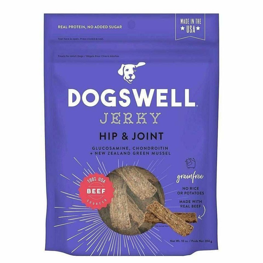 Dog Dogswell Jerky Treats | Dogswell Hip & Joint Beef Jerky Dog Treats