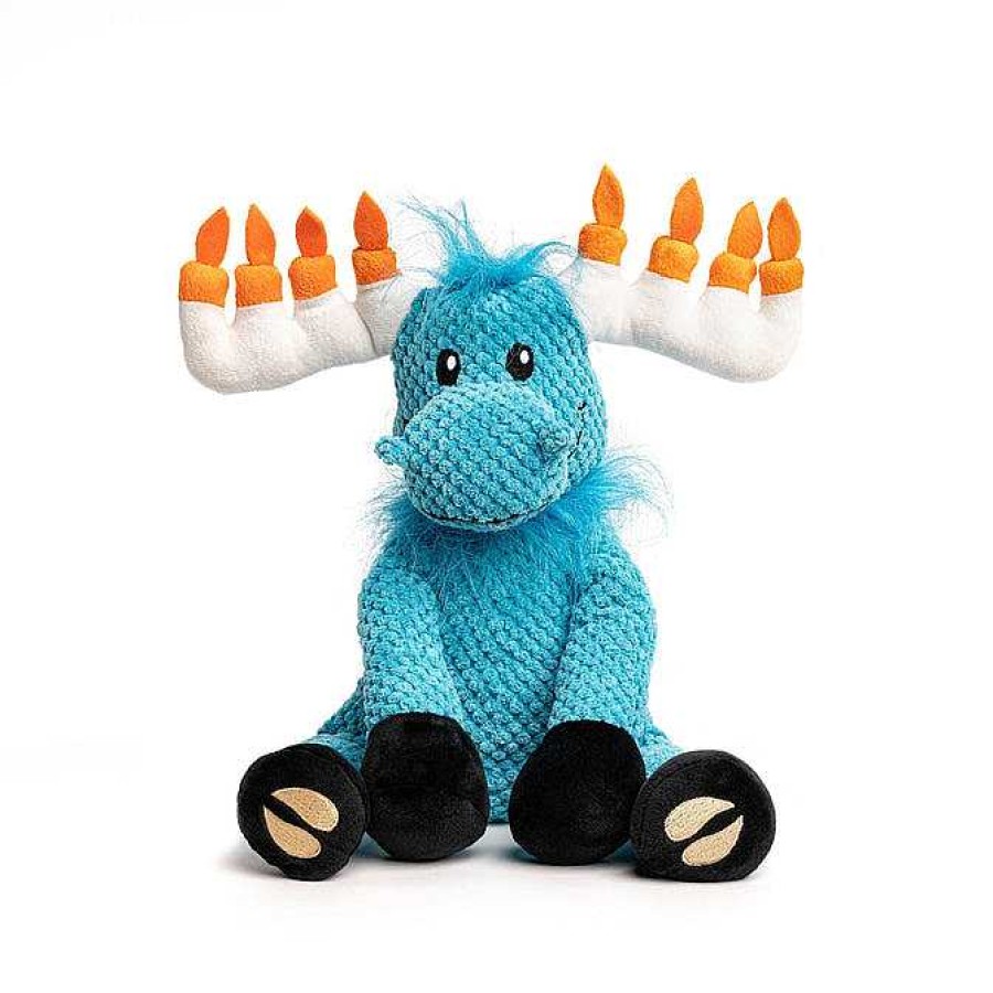 Dog Fabdog Plush Toys | Fabdog Floppy Hanukkah Moose Holiday Toy For Dogs