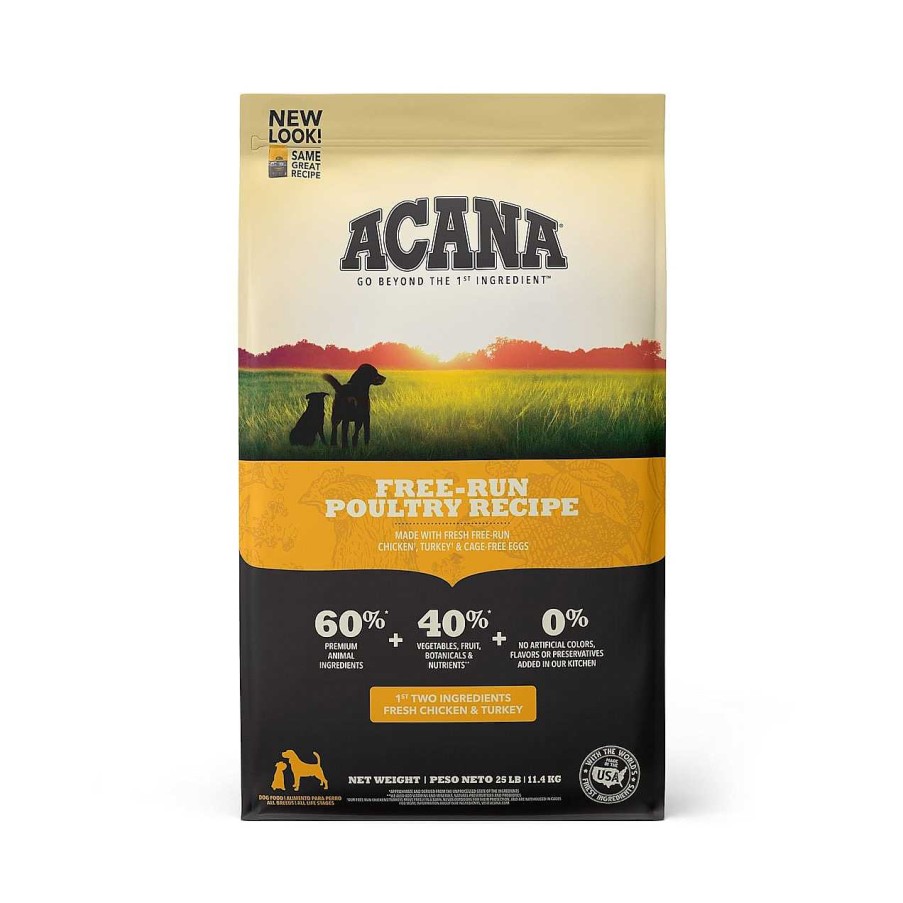 Dog ACANA Grain-Free Food | Acana Free Run Poultry Formula Grain Free Dry Dog Food