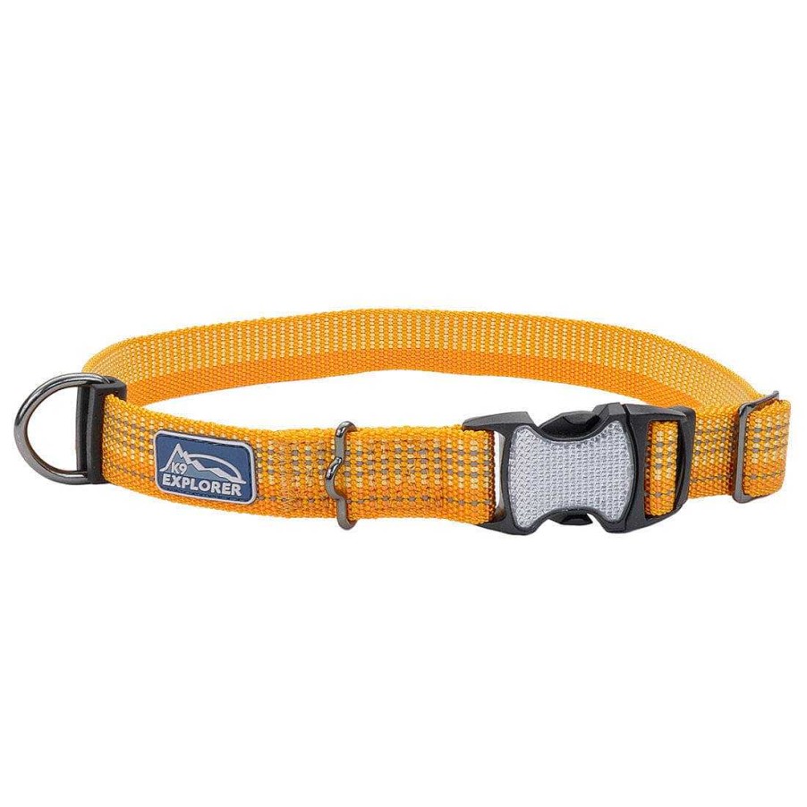 Dog Coastal Pet Products Leashes, Collars & Harnesses | Coastal Pet Products K9 Explorer Brights Reflective Adjustable Dog Collar In Desert