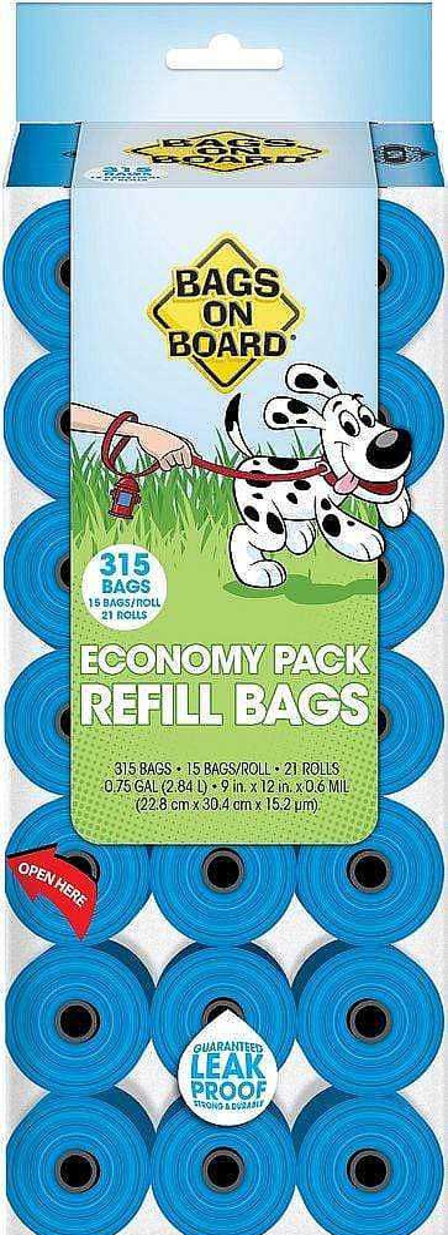 Dog Bags on Board Cleaning & Potty | Bags On Board Bags Refill Pantry Pack