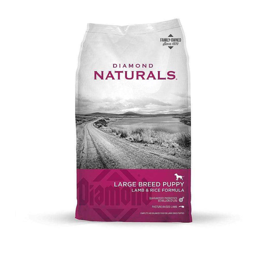 Dog Diamond Puppy Food | Diamond Naturals Large Breed Lamb & Rice Recipe Puppy Dry Food