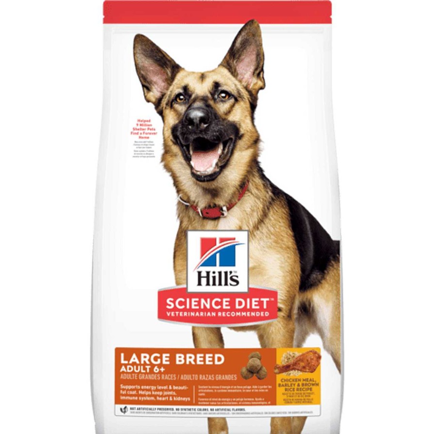 Dog Hill's Science Diet Senior Food | Hill'S Science Diet Adult 6+ Large Breed Chicken Meal, Rice, & Barley Recipe Dry Dog Food