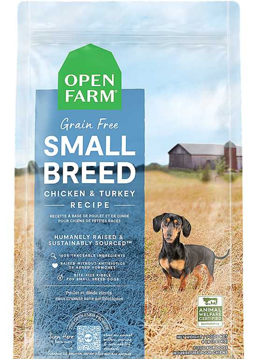 Dog Open Farm Grain-Free Food | Open Farm Grain-Free Small Breed Chicken And Turkey Recipe Dog Food