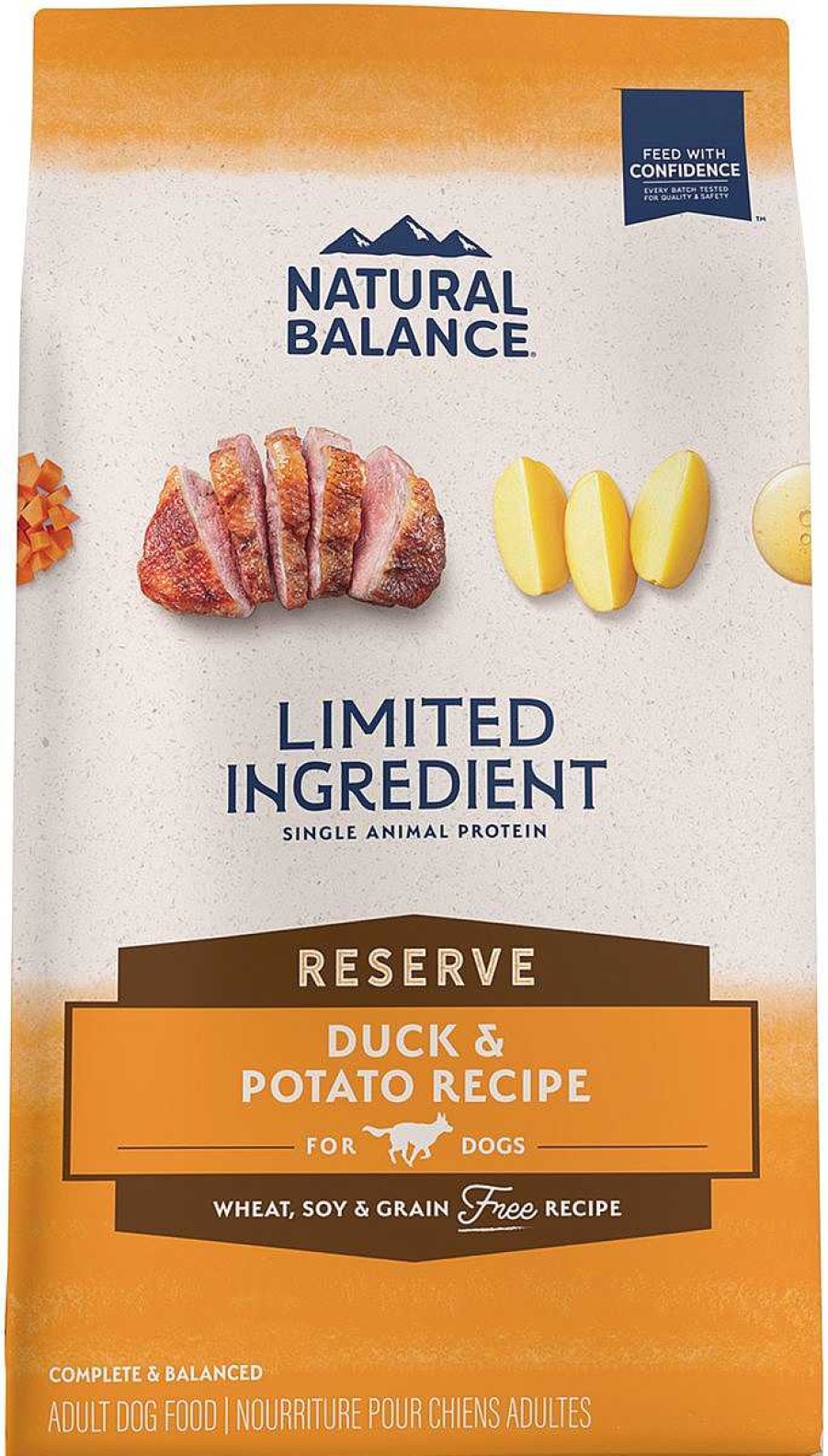 Dog Natural Balance Dry Food | Natural Balance Limited Ingredient Reserve Grain-Free Duck & Potato Recipe Dry Dog Food