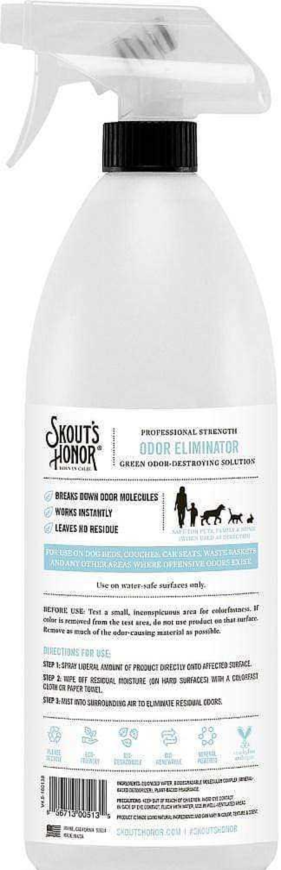 Dog Skout's Honor Cleaning & Potty | Skout'S Honor Odor Eliminator