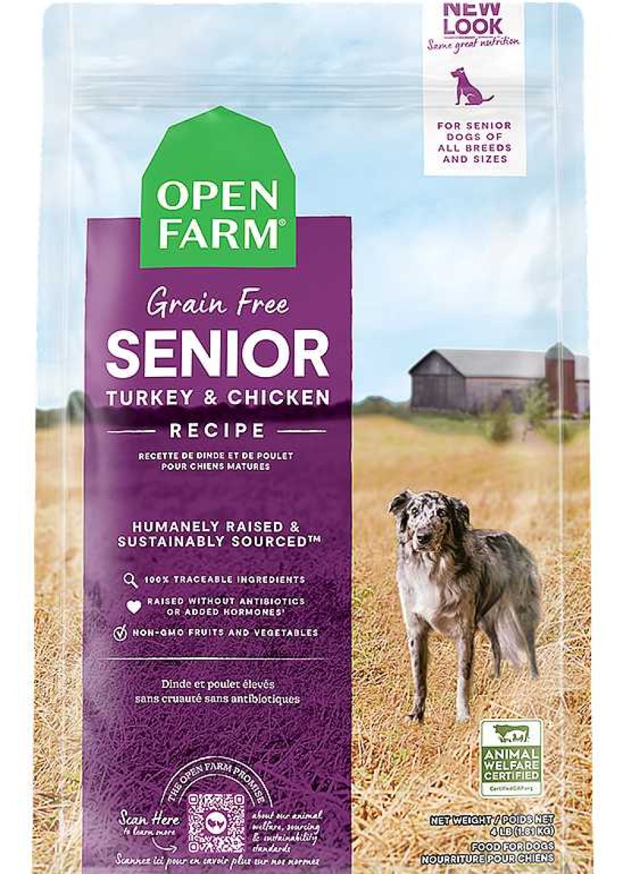 Dog Open Farm Grain-Free Food | Open Farm Grain-Free Senior Recipe Dry Dog Food