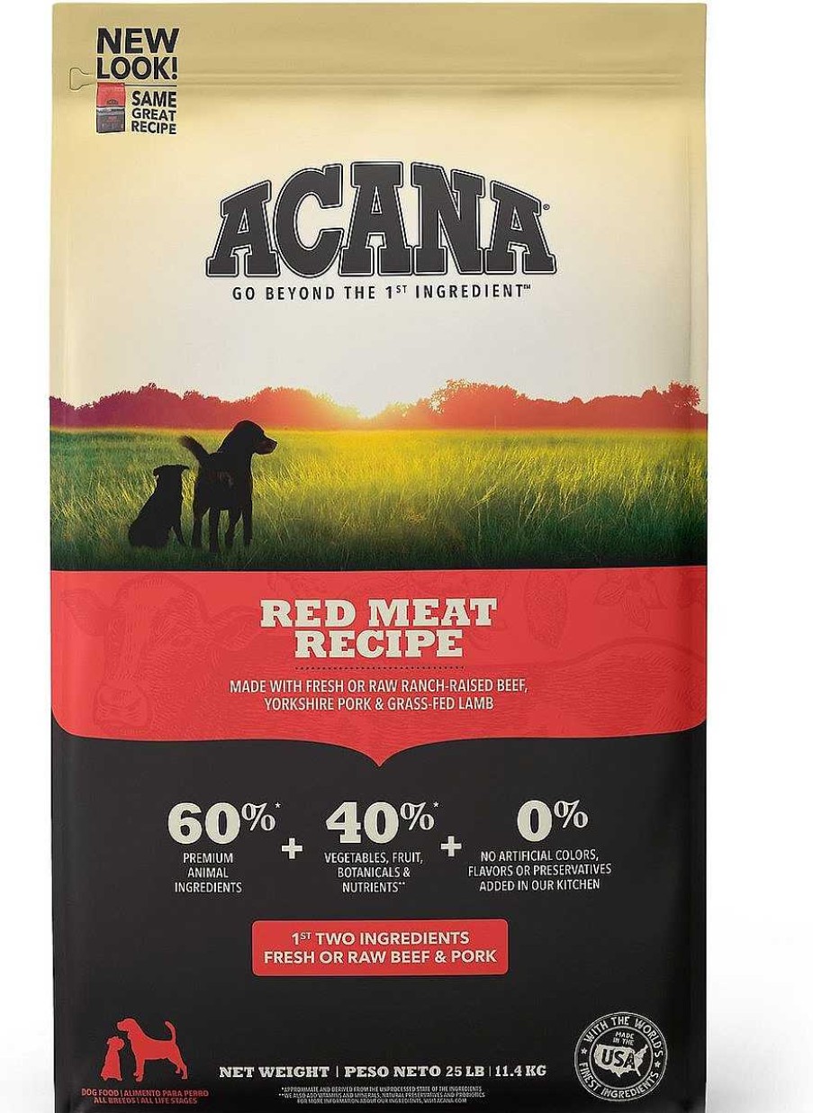 Dog ACANA Grain-Free Food | Acana Red Meat Formula Grain Free Dry Dog Food