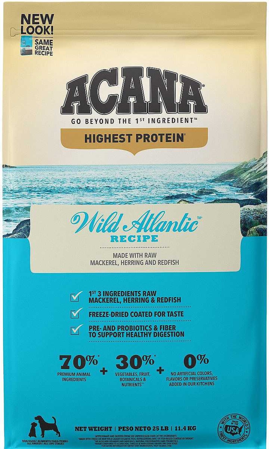 Dog ACANA Grain-Free Food | Acana Regionals Wild Atlantic Formula Grain Free Dry Dog Food