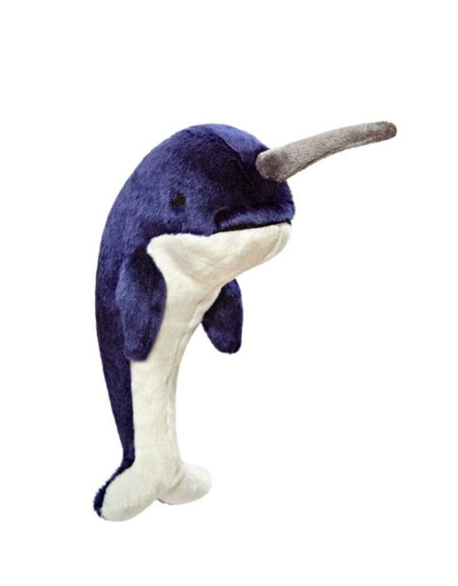 Dog Fluff & Tuff Plush Toys | Fluff & Tuff Bleu Narwhal