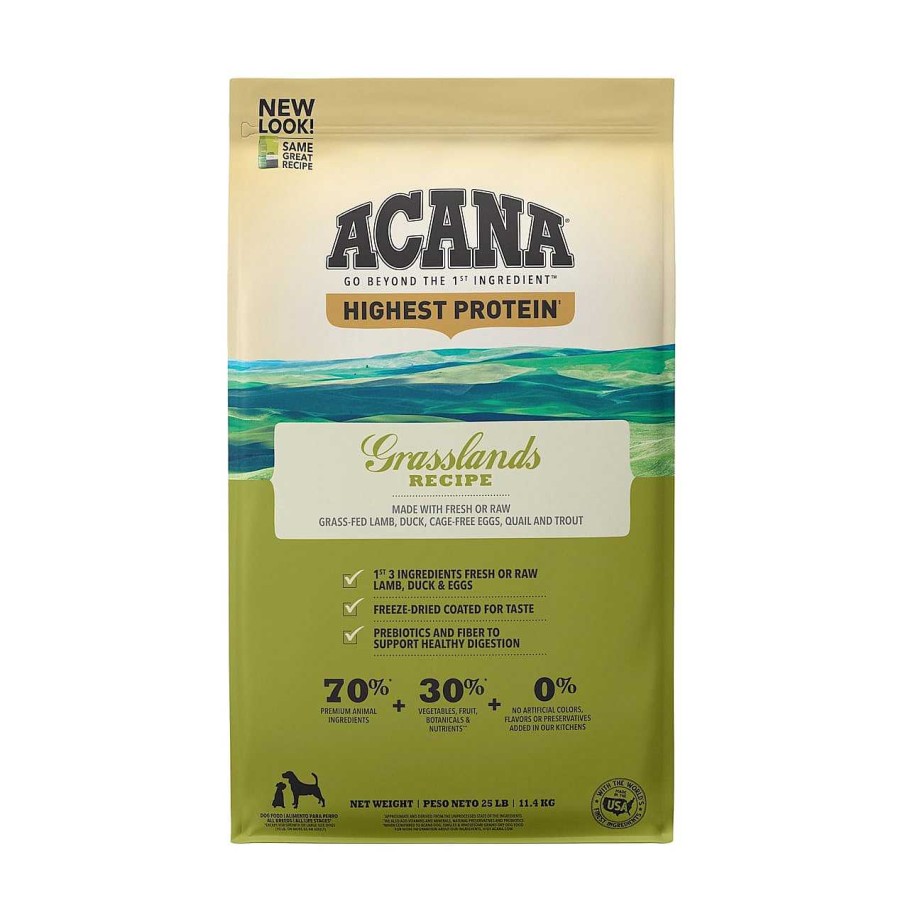 Dog ACANA Dry Food | Acana Regionals Grasslands Formula Grain Free Dry Dog Food