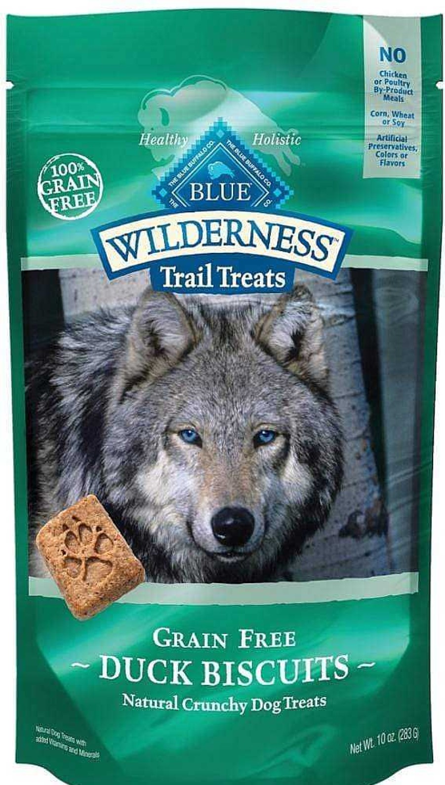 Dog Blue Buffalo Biscuits & Cookies | Blue Buffalo Wilderness Trail Grain Free Duck Dog Treats