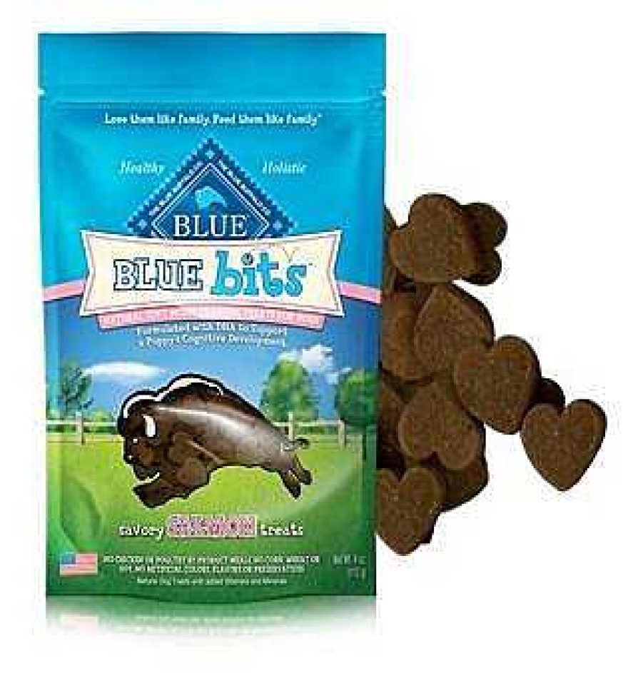 Dog Blue Buffalo Soft & Chewy Treats | Blue Buffalo Blue Bits Savory Salmon Recipe