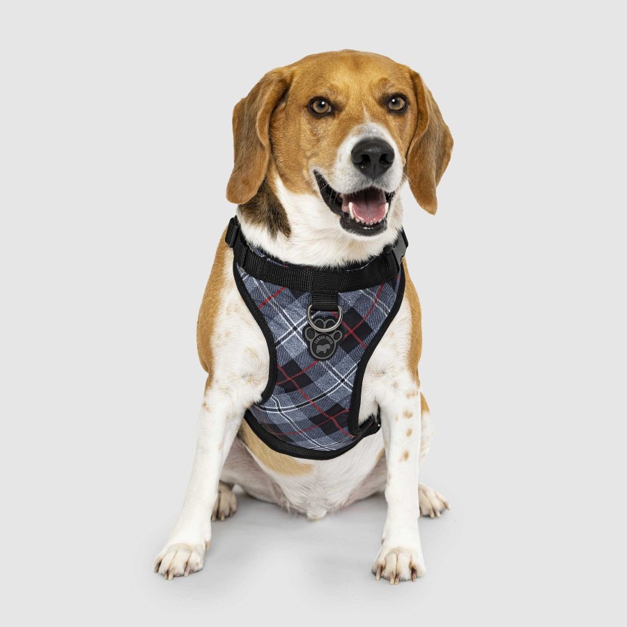 Dog Canada Pooch Leashes, Collars & Harnesses | Canada Pooch Everything Harness Water-Resistant Series Plaid Harness For Dogs