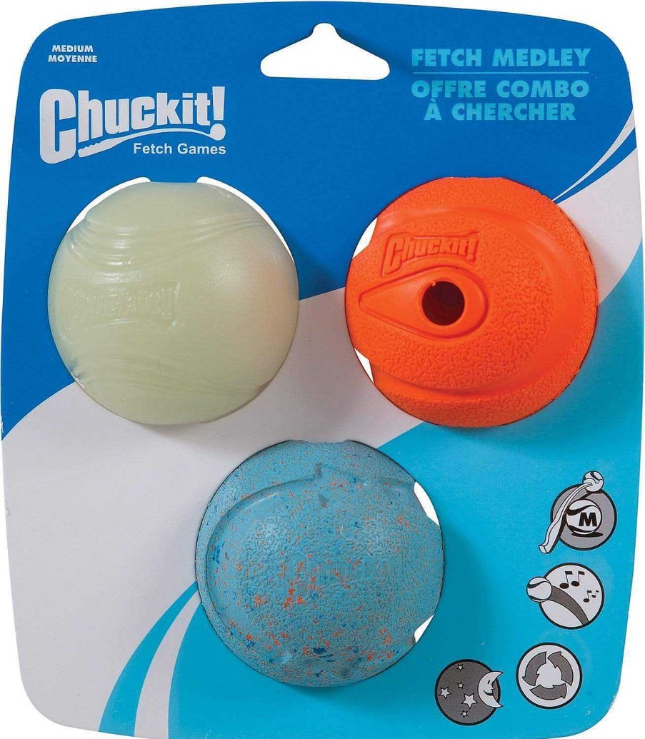 Dog Chuckit! Interactive Toys | Chuckit! Fetch Medley Dog Toy