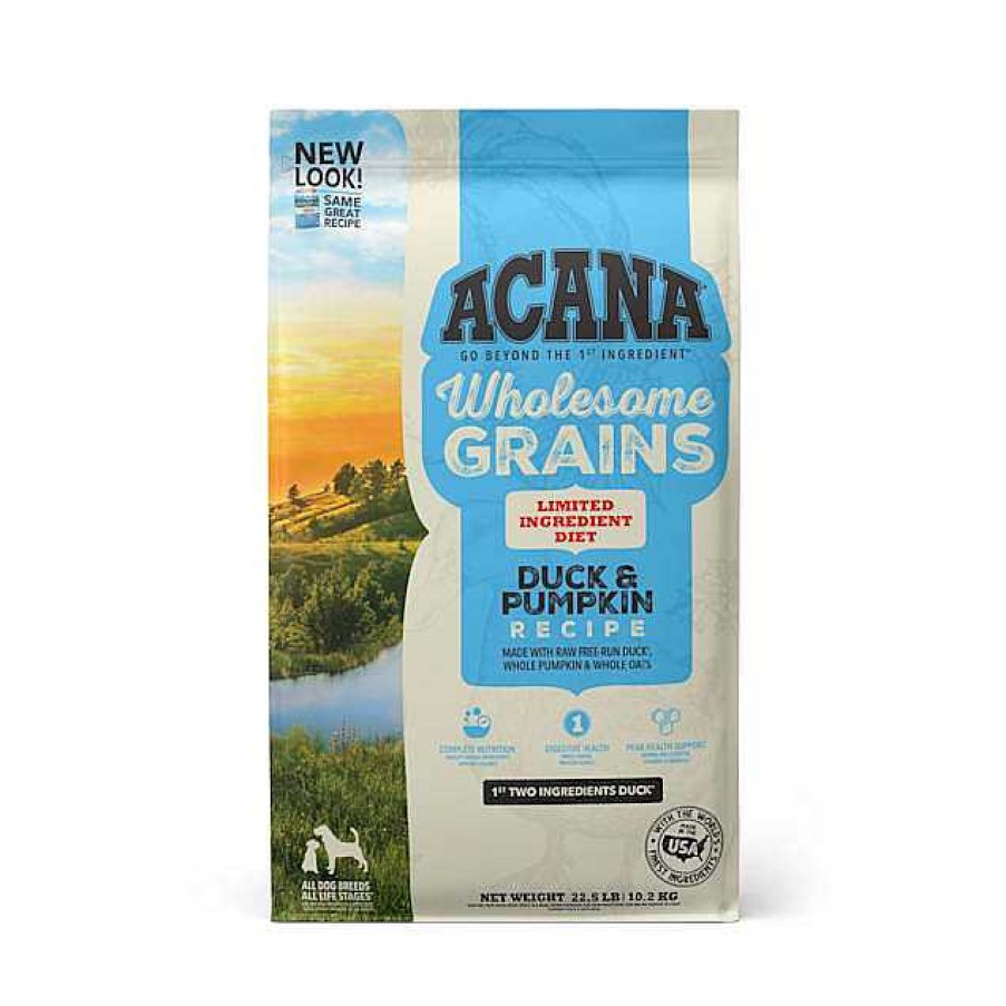 Dog ACANA Dry Food | Acana Singles + Wholesome Grains Limited Ingredient Diet Duck & Pumpkin Dry Dog Food