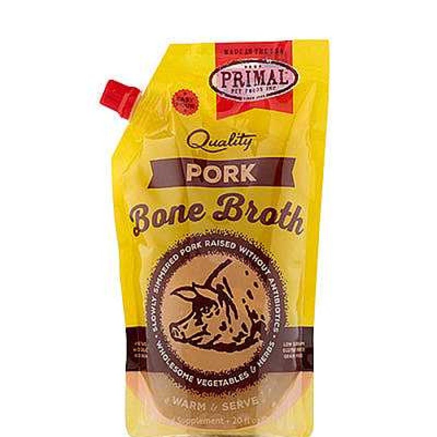 Dog Primal Pet Foods Fresh-Frozen Treats | Primal Pork Bone Broth