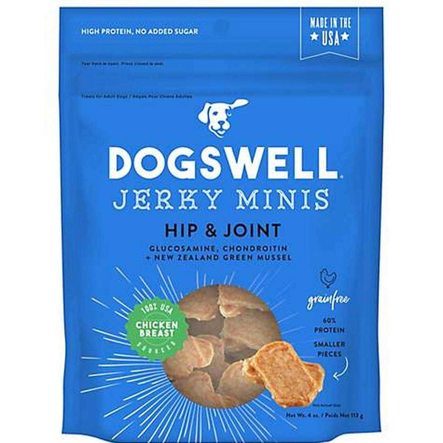 Dog Dogswell Jerky Treats | Dogswell Hip & Joint Chicken Mini Jerky Dog Treats