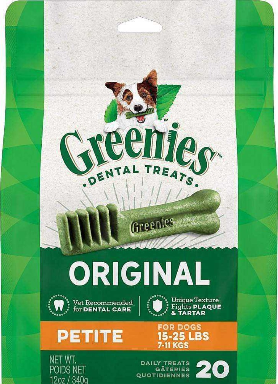 Dog Greenies Dental Treats | Greenies Petite Original Dental Dog Chews