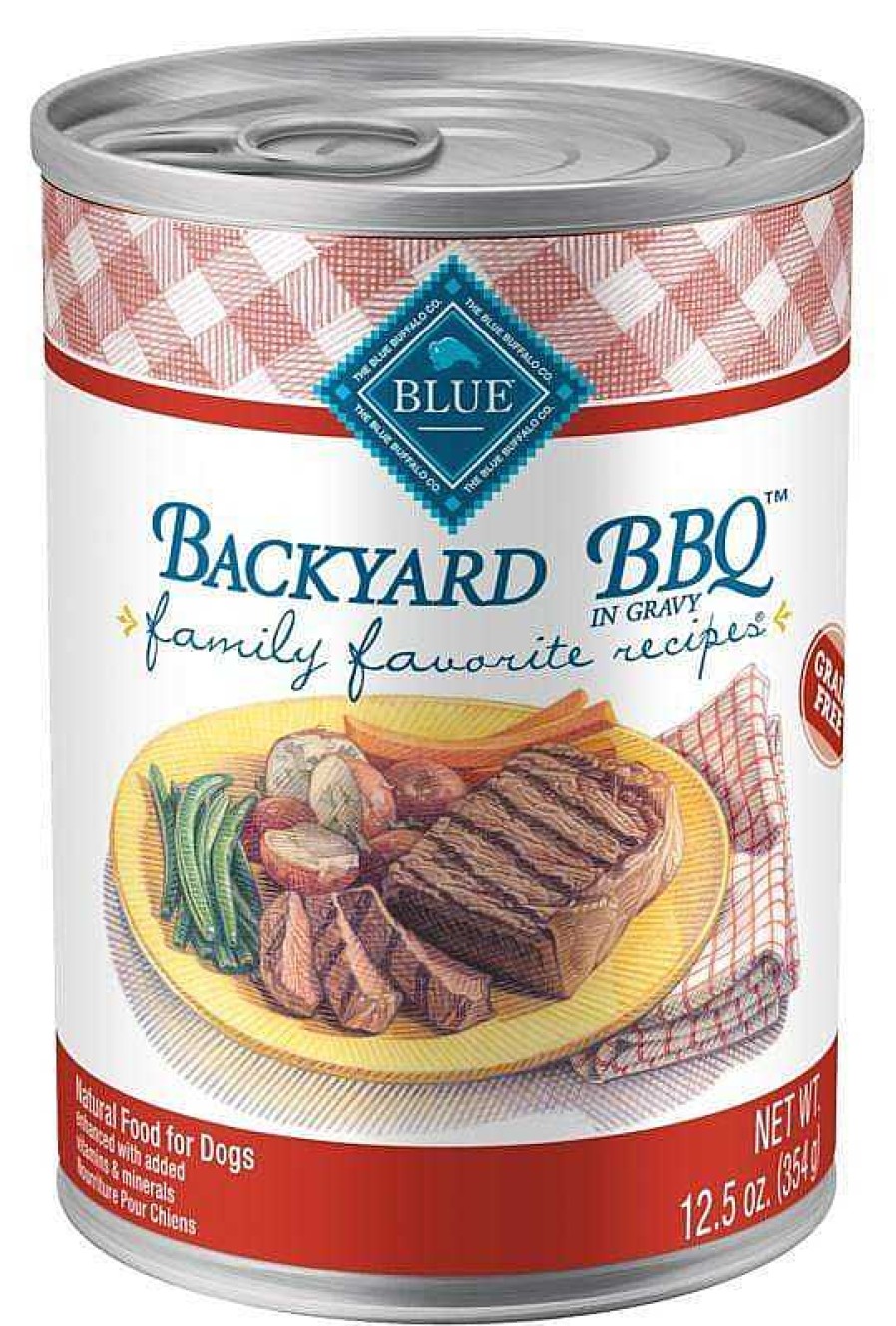 Dog Blue Buffalo Wet Food | Blue Buffalo Family Favorites Backyard Bbq Canned Dog Food