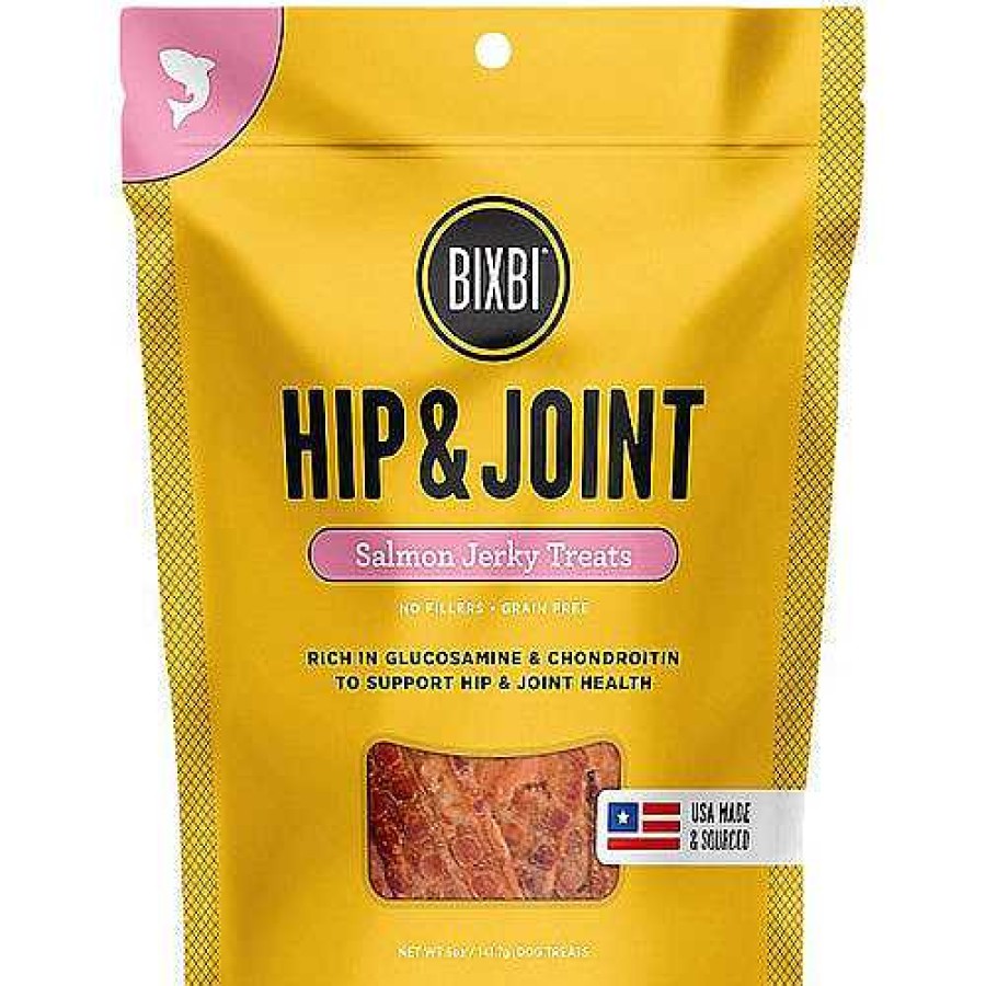 Dog Bixbi Jerky Treats | Bixbi Hip & Joint Salmon Jerky Dog Treats