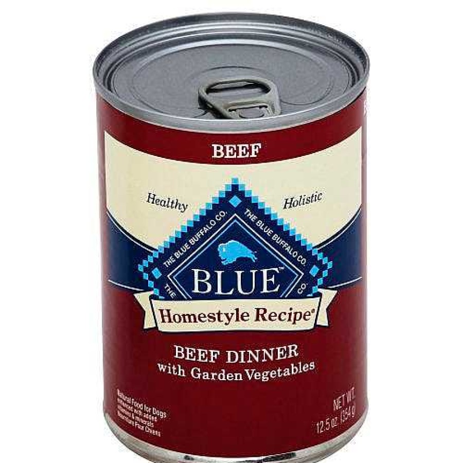 Dog Blue Buffalo Wet Food | Blue Buffalo Beef Dinner With Garden Vegetables & Sweet Potatoes