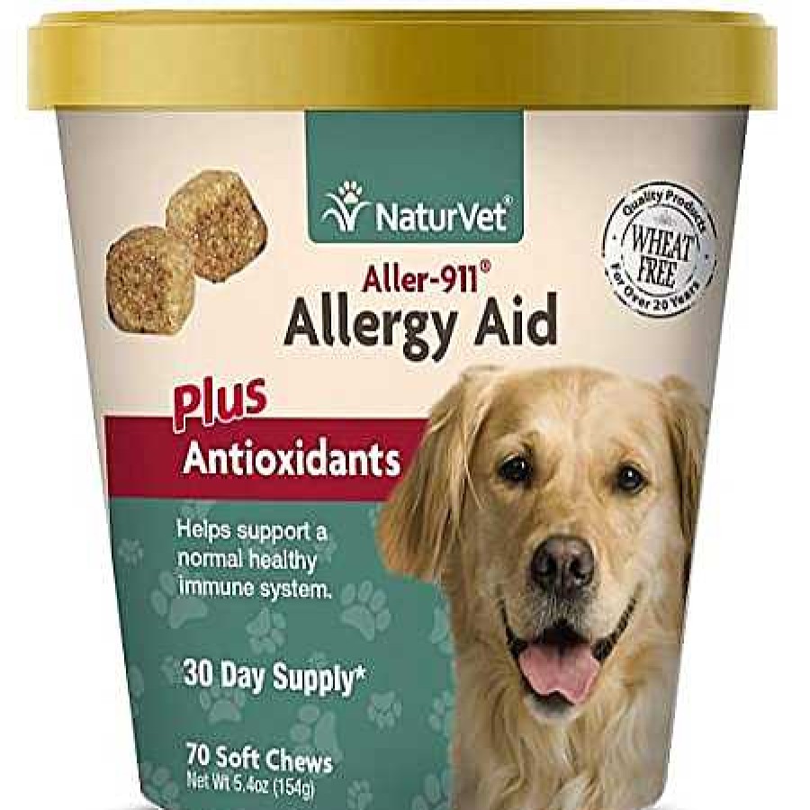 Dog NaturVet Allergy | Naturvet Allergy Aid Soft Chews For Dogs