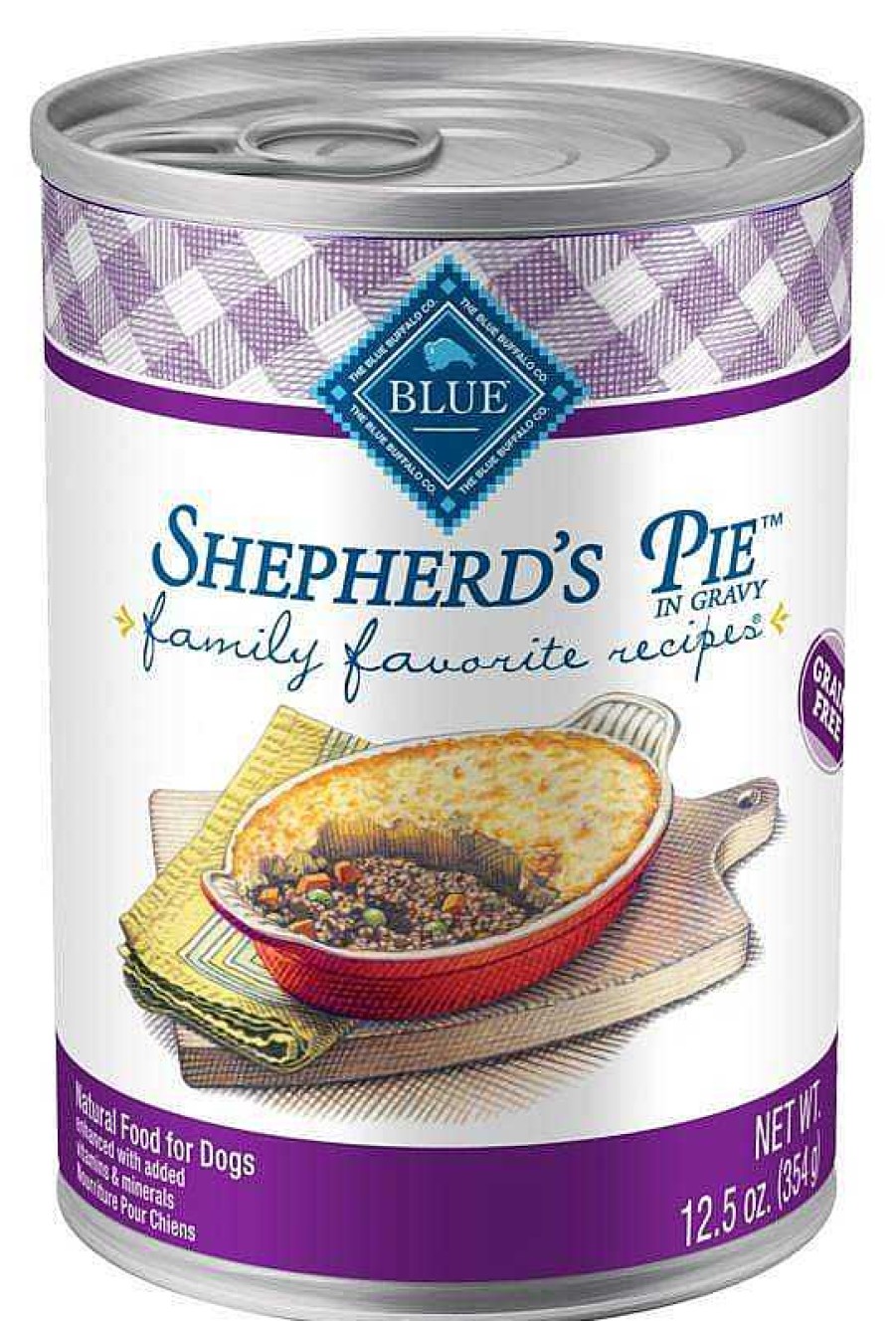 Dog Blue Buffalo Wet Food | Blue Buffalo Family Favorites Shepherd'S Pie Canned Dog Food