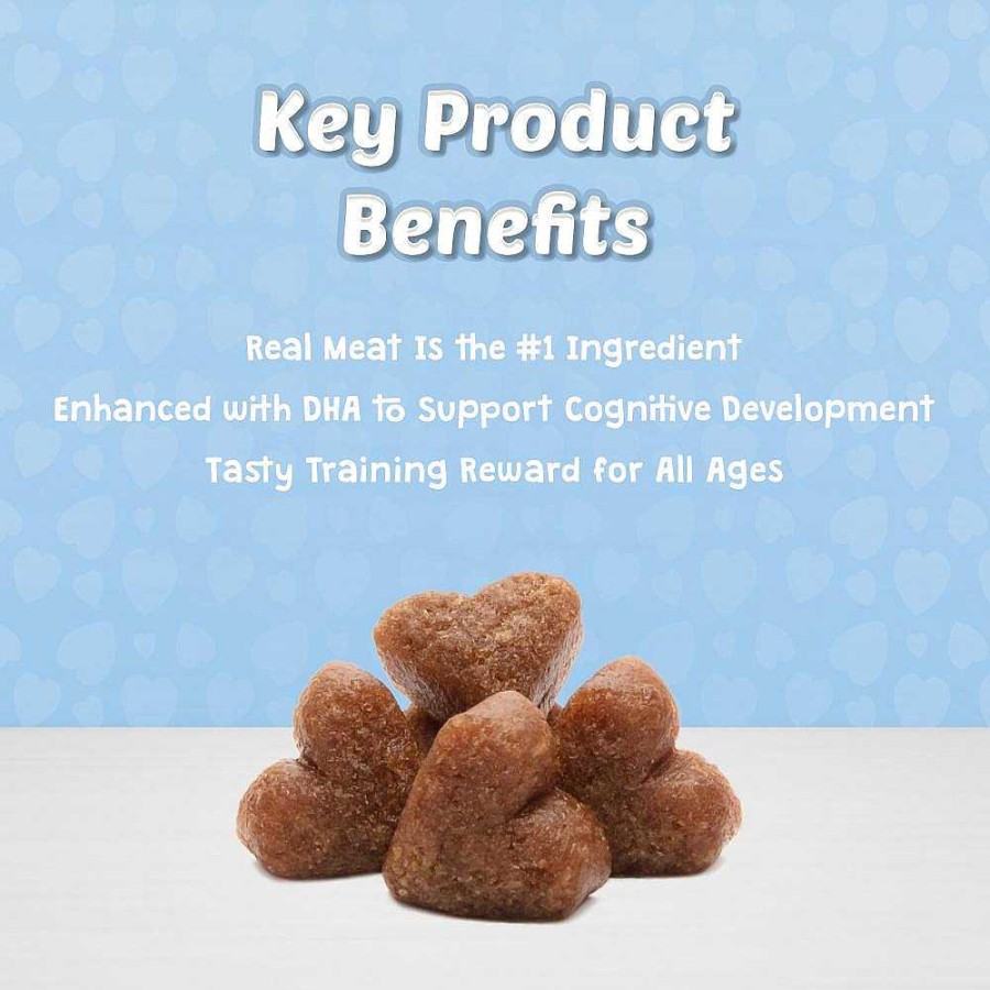 Dog Blue Buffalo Soft & Chewy Treats | Blue Buffalo Bits Tender Beef Natural Soft Moist Training Dog Treats