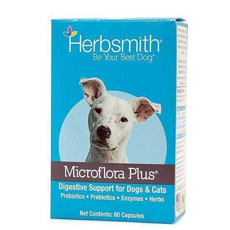 Dog Herbsmith Digestion | Herbsmith Microflora Plus Digestive Support For Pets