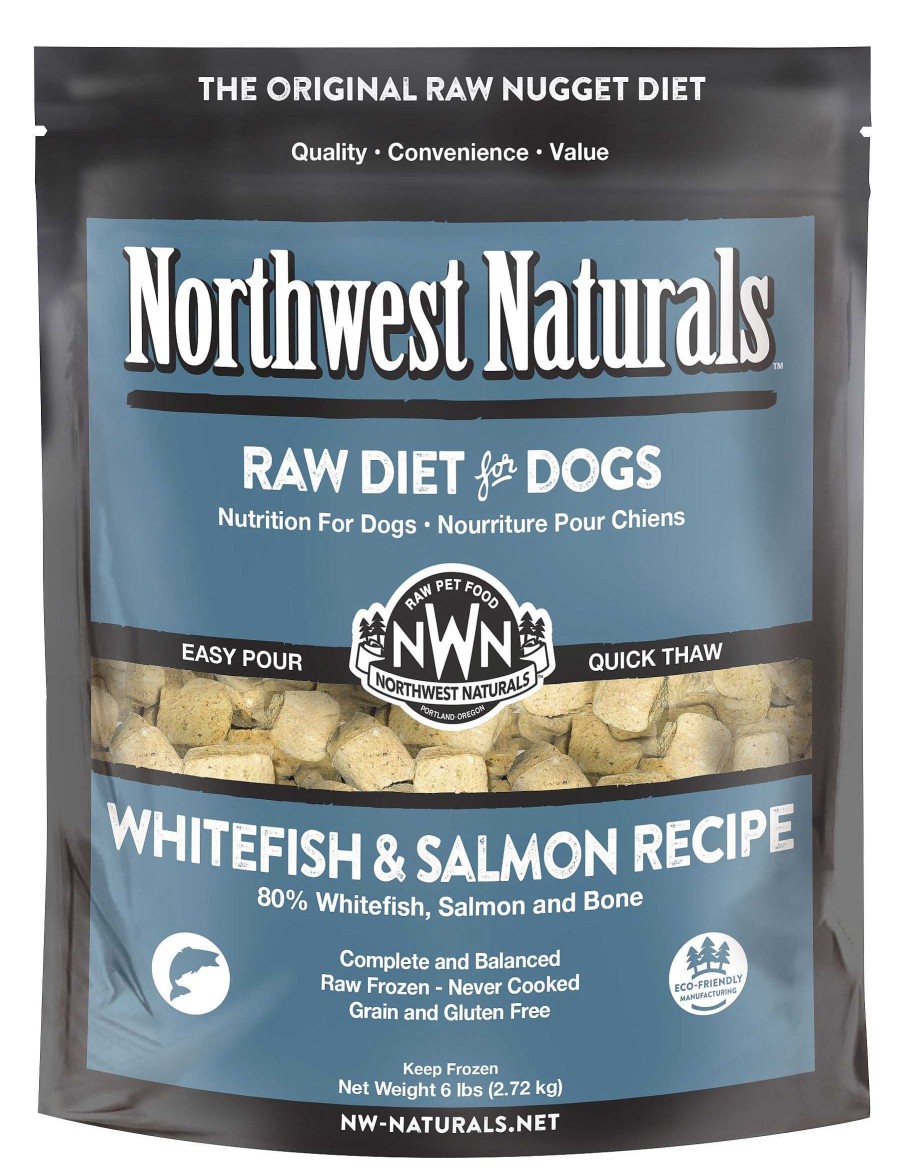 Dog Northwest Naturals Grain-Free Food | Northwest Naturals Frozen Whitefish & Salmon Nuggets Dog Food