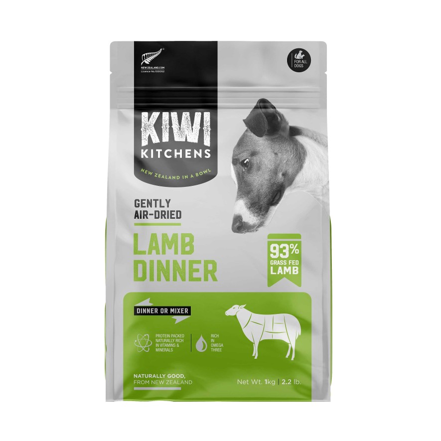 Dog Kiwi Kitchens Air-Dried Food | Kiwi Kitchens Air Dried Lamb Food For Dogs