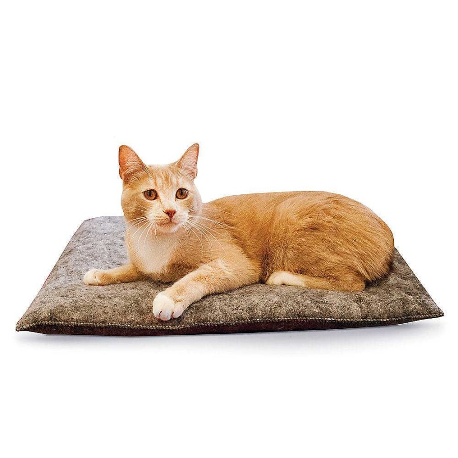 Dog K&H Pet Products Beds, Blankets & Furniture | K&H Pet Products Amazin Kitty Pad - Gray (20X15 Inches)