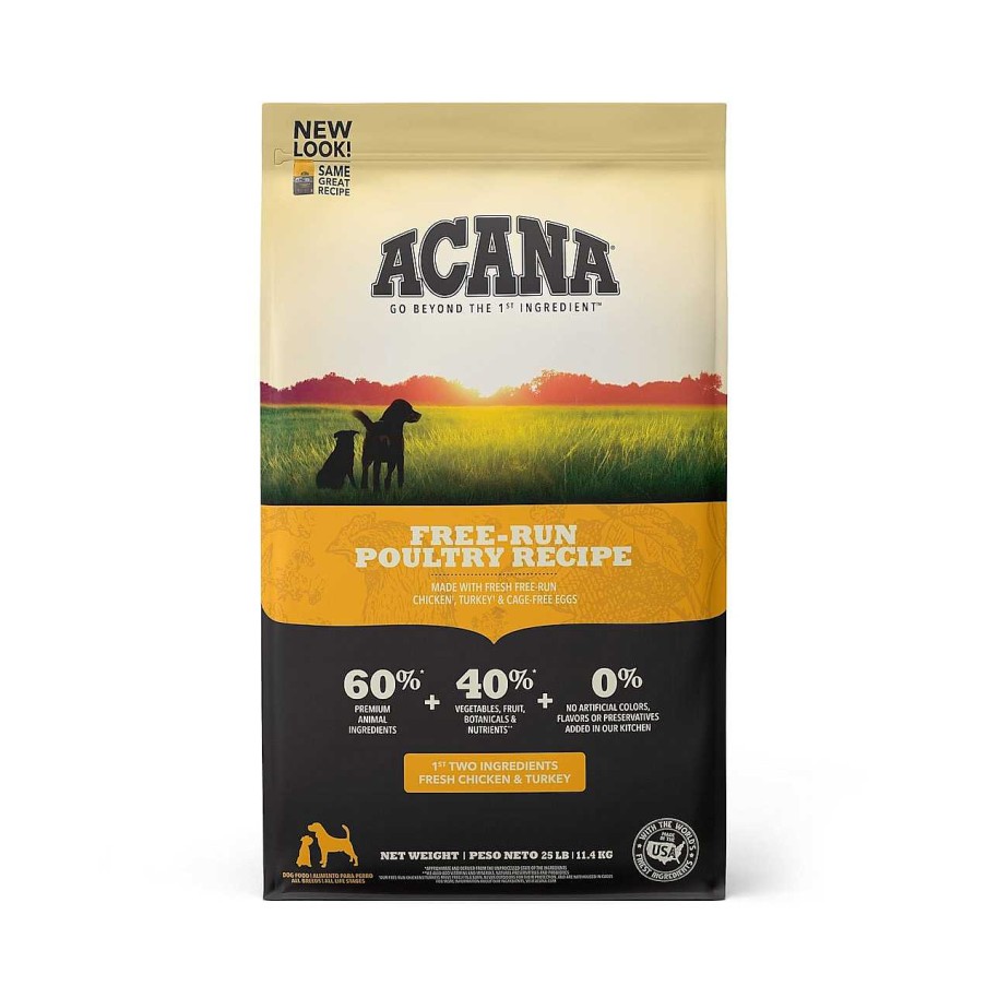 Dog ACANA Dry Food | Acana Free Run Poultry Formula Grain Free Dry Dog Food