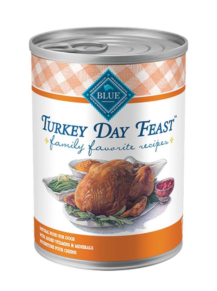 Dog Blue Buffalo Wet Food | Blue Buffalo Family Favorites Turkey Day Feast Dinner