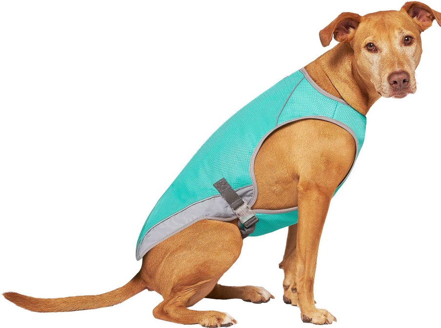 Dog Canada Pooch Apparel | Canada Pooch Special Edition Wet Reveal Smiley Cooling Vest For Dogs