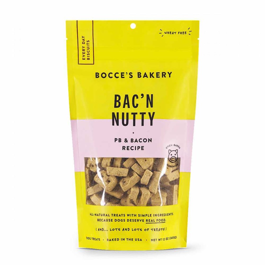 Dog Bocce's Bakery Soft & Chewy Treats | Bocce'S Bakery Every Day Bac'N Nutty Soft & Chewy Dog Treats