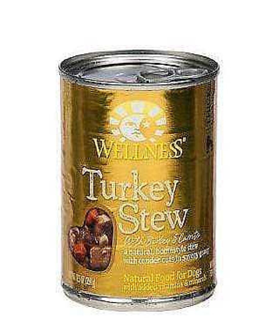 Dog Wellness Wet Food | Wellness Natural Turkey Stew With Barley And Carrots Wet Canned Dog Food