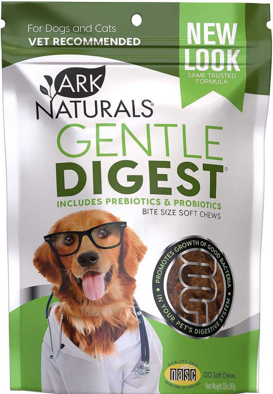 Dog Ark Naturals Soft & Chewy Treats | Ark Naturals Gentle Digest Soft Chews For Dogs And Cats