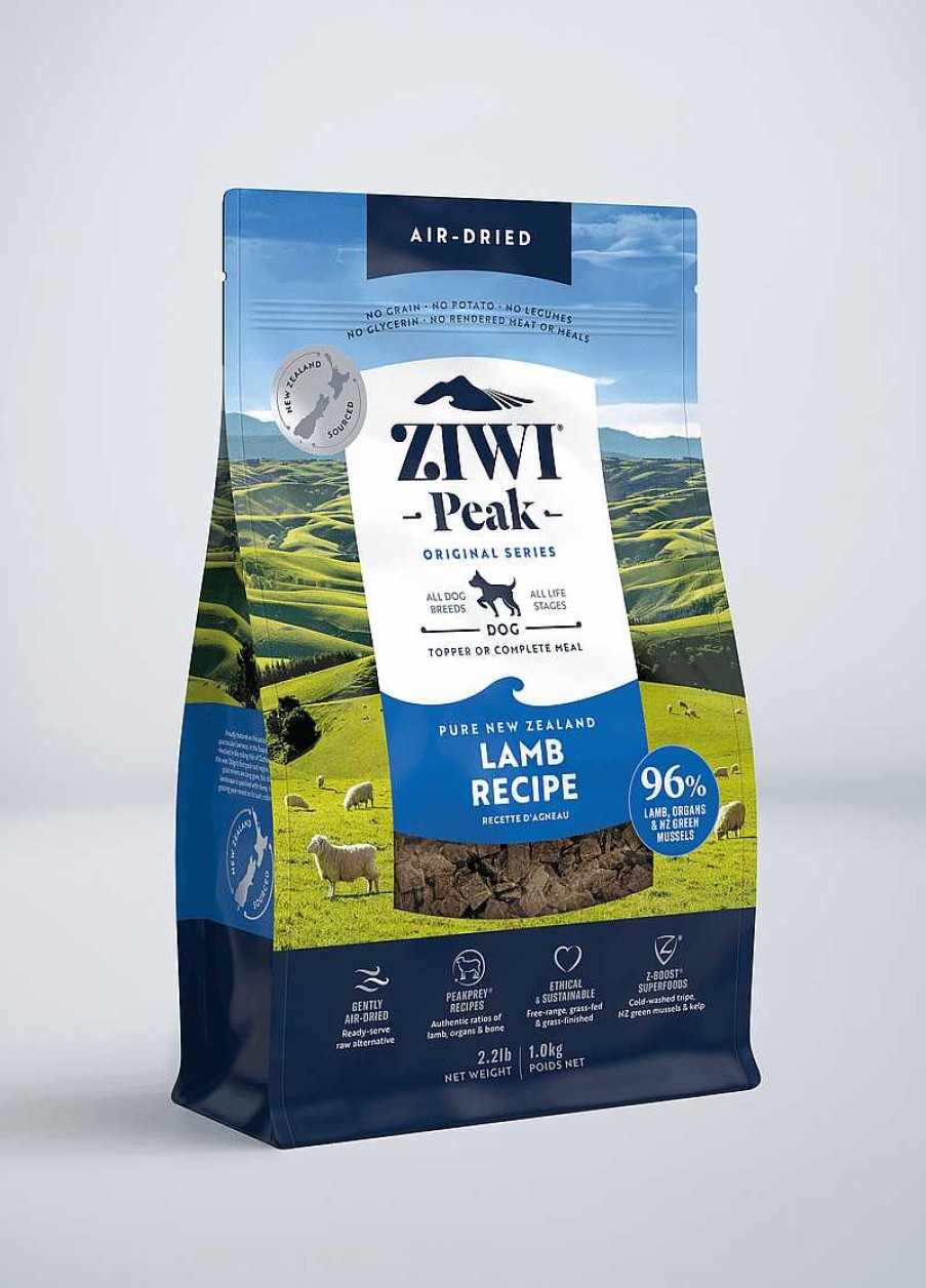 Dog ZiwiPeak Air-Dried Food | Ziwipeak Grain Free Air-Dried Lamb Recipe Dry Dog Food